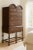 Burnt Umber Vintage a.c Norquist Co. Highboy Dresser – Brass Pulls & Dovetail Drawers For Sale - Image 8 of 12