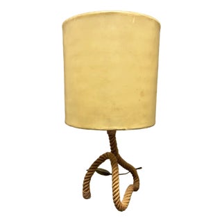 Vintage Lamp by Adrien Audoux & Frida Minet, 1950s For Sale