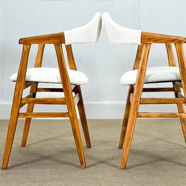 Wood Danish Dining Chairs, Set of 6 For Sale - Image 7 of 15