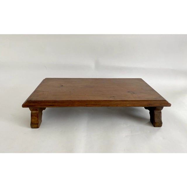 Brown Vintage Wood Riser/Writing Desk For Sale - Image 8 of 11