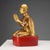 Worshipper in Carved Gilded Wood For Sale - Image 4 of 9