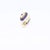 Vintage 14k Gold and Blue & White Enamel Figural Russian Style Egg Charm Pendant For Sale - Image 10 of 12