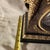 1970s Neoclassical Empire Revival Rose Breccia Marble & Gilt Metal Mantel Clock For Sale - Image 16 of 17