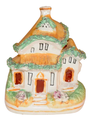 19th C Staffordshire Cottage