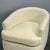 Mid-Century Modern Milo Baughman Style Swivel Chairs, Chrome Base, Cream Velvet For Sale - Image 9 of 13
