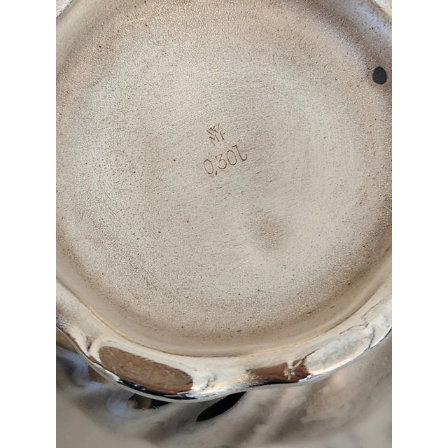 Art Deco German Silver Enamel Tea & Coffee Service, Attributed to Wmf, Circa 1930s For Sale - Image 12 of 12