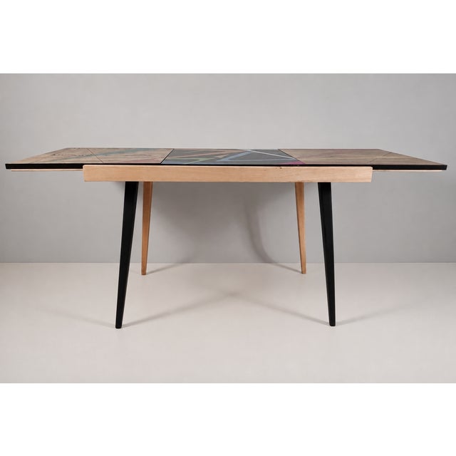 Vintage Ash Coffee Table, 1970s For Sale - Image 4 of 11