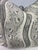 Custom pair of 22" pillows covered in Antoinette Poisson "Grenades" in color 2B linen fabric. These pillows have a 1/2"...