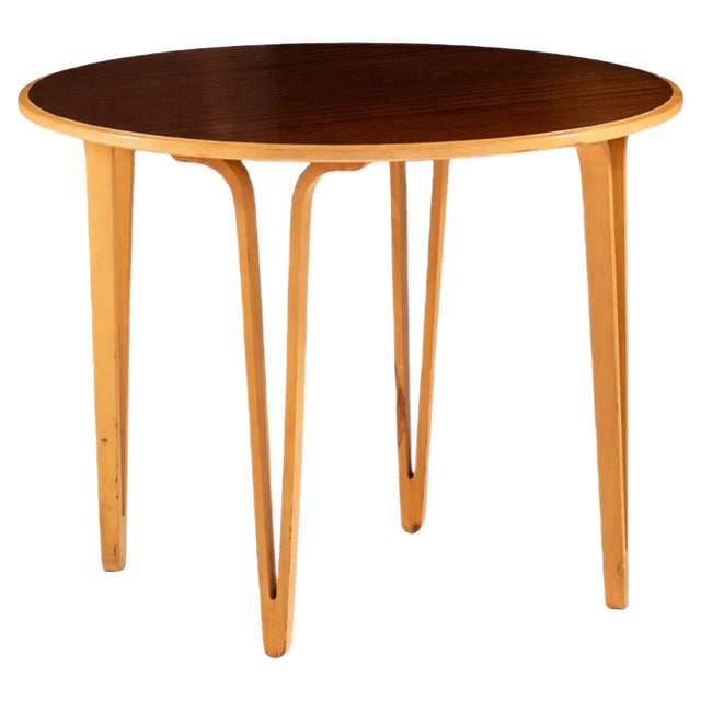 Side or Coffee Table Attributed to Carl-Axel Acking, Sweden, 1940s For Sale