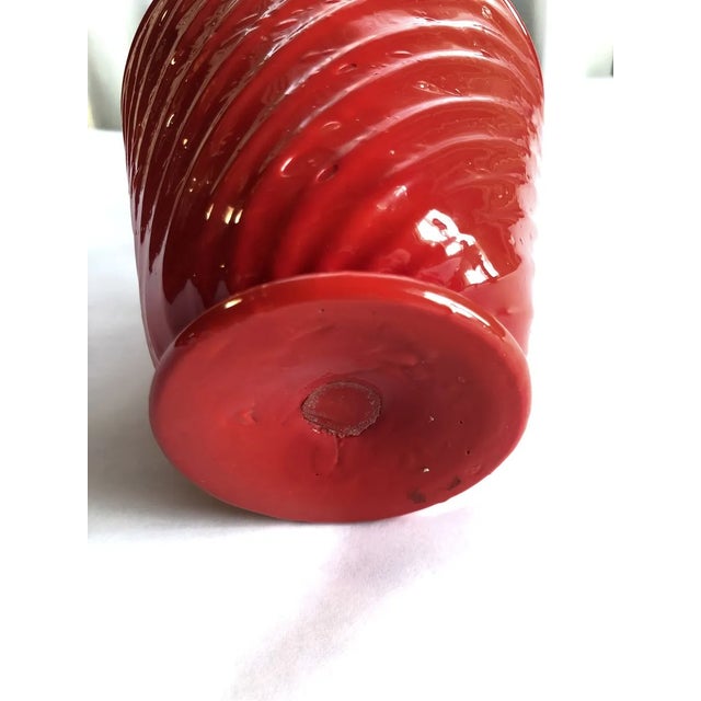 Italian Red Murano Glass Cacti by Napoleone Martinuzzi for Pauly & C. Venezia, 1970s, Set of 2 For Sale - Image 6 of 13