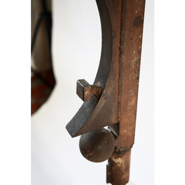 Edwin Neyer, Untitled Iron Stele, 1973, Iron For Sale - Image 14 of 17