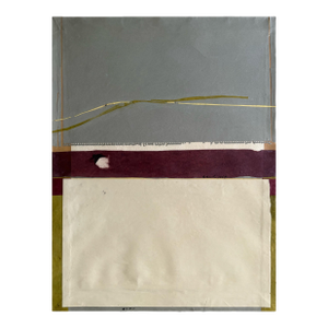 Barbara Beck 1968 Abstract Paper Collage - Featured in the Woody Allen Film “Manhattan” - Signed/Dated/Unframed