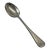 1980s Silver Dinner Spoon, Feather Edge. For Sale