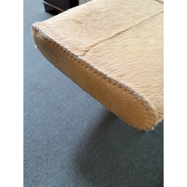 Modloft Carey Bench, Hair on Hide For Sale - Image 11 of 12