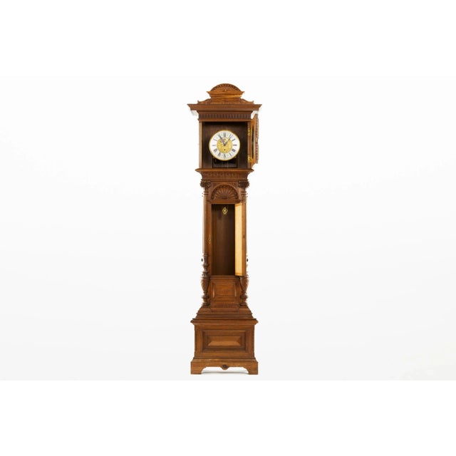 19th Century Johann Wien 90 Day Regulator Clock For Sale - Image 9 of 13