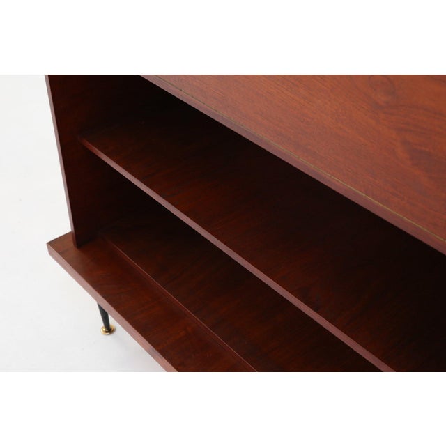 Mid‑Century Modern Teak Cabinet, Belgium, 1960s For Sale - Image 6 of 15