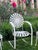 French François Carré Sunburst Garden Rocker Chair For Sale - Image 12 of 12