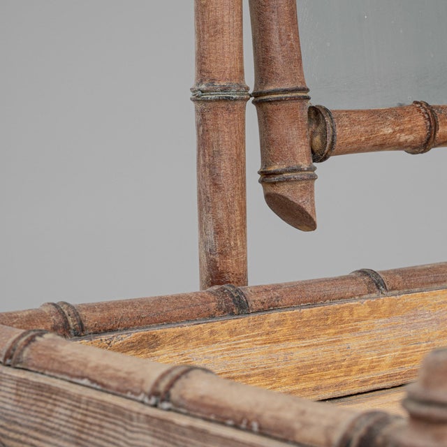 Introducing the 19th Century French Mini Chest of Drawers, a captivating piece of antique furniture that combines elegance...