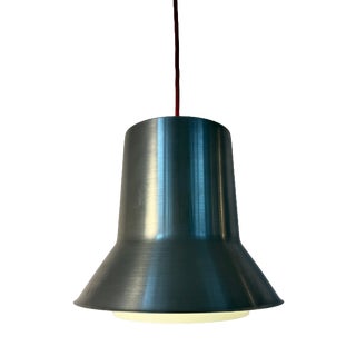 Silver and White Auditorie 1 Pendant Lamp by Svend Middelboe for Nordisk Solar For Sale