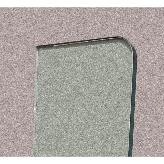 2010s 11×58" ¾"-Thick Tempered Glass Shelf For Sale - Image 5 of 5
