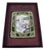 Michael Hero Jeweled Green Enamel Picture Frame in Original Box For Sale