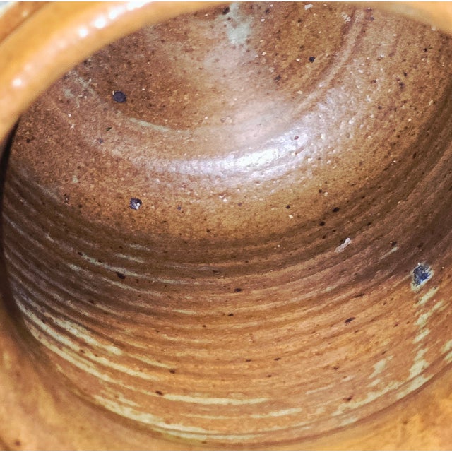 Vintage 1987 Studio Pottery Vase by Bill Heyduck For Sale - Image 9 of 11