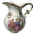 Mid 20th Century Vintage Japanese Creamer & Saucer With Victorian Courting Couple and Gold Gilt For Sale - Image 5 of 13