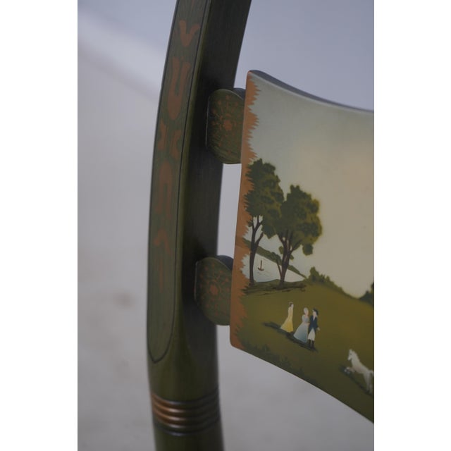 Hitchcock George Washington Mount Vernon Bicentennial Cane Seat Chair For Sale - Image 12 of 18