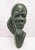 Hand carved by Zimbabwean artist, J Chirunga Shona Tribe sculpture. Large figural bust depicting an African woman with...