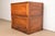 American Antique Arts & Crafts Oak 14-Drawer Architect's Blueprint Flat File Cabinet, Circa 1900 For Sale - Image 3 of 13