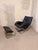 Set of Rocking Chair with Ottoman by Robert Haussmann, 1970s For Sale - Image 6 of 12