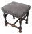 Antique 17c William & Mary Walnut Ottoman Footstool For Sale