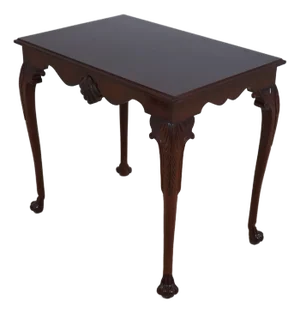 Kindel Mahogany Irish Georgian Society Tea Table