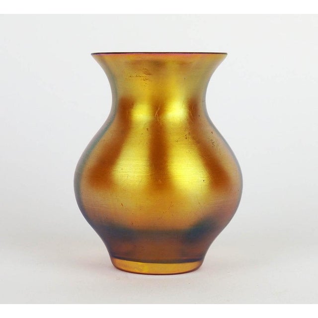 Iridescent Glass Vase from WMF, 1920s For Sale - Image 9 of 9