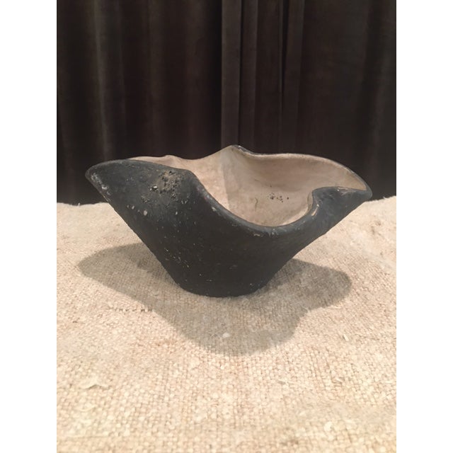 Interesting Italian Handkerchief Style Pottery Bowl.