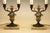 Neoclassical 1920s Matched Pair Neoclassic French Empire Regency Tole Bronze Marble Candelabra Table Lamps For Sale - Image 3 of 12