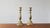 These vintage brass candle holders are perfect for eclectic interiors. Pair them with neutral candles for charm and...