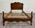 French Provincial Vintage Twin Size French Provincial Country French Style Walnut Bedframe For Sale - Image 3 of 11