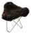 Iceland Flying Goose Footstool by Cuero Design For Sale