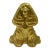 Vintage 1949 Virginia Metalcrafters Solid Brass Cocker Spaniel Doorstop - "Dream Boy" For Sale
