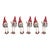 Kenneth Ludwig Chicago Winter Gnome Shelf Sitter (Set of 6) For Sale - Image 4 of 4