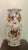 Large Trompe l'Oeil Mediterranean Fruit and Butterfly Pattern Gilded Ceramic Vase - 2 in Stock, Price for 1 For Sale - Image 4 of 10