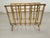 Gold Vintage Gold Magazine Rack, 1970s For Sale - Image 8 of 11