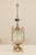 Traditional Chapman Seeded Glass & Brass Table Lamp For Sale - Image 3 of 13