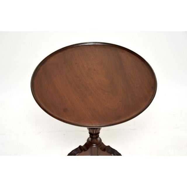 Antique Victorian Side Table, 1860s For Sale - Image 4 of 8