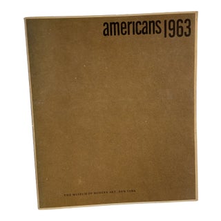 1963 Americans Museum of Modern Art Book For Sale
