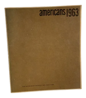 1963 Americans Museum of Modern Art Book