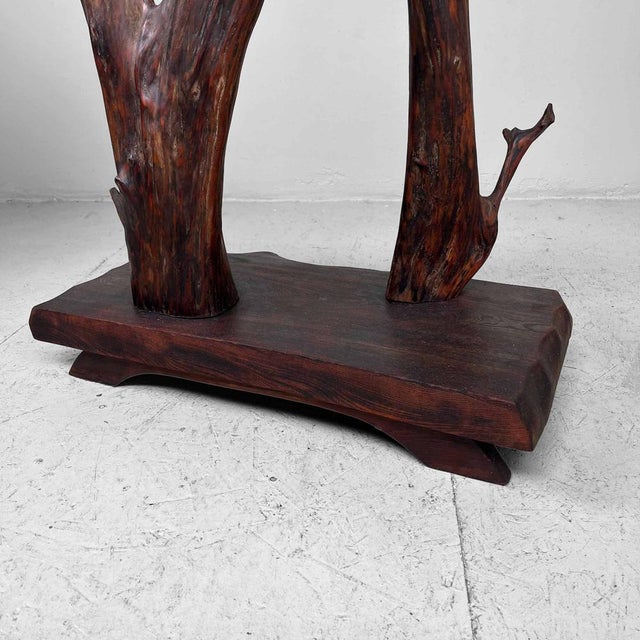 Japanese Wabi Sabi Wooden Decoration, 1940s For Sale - Image 9 of 14