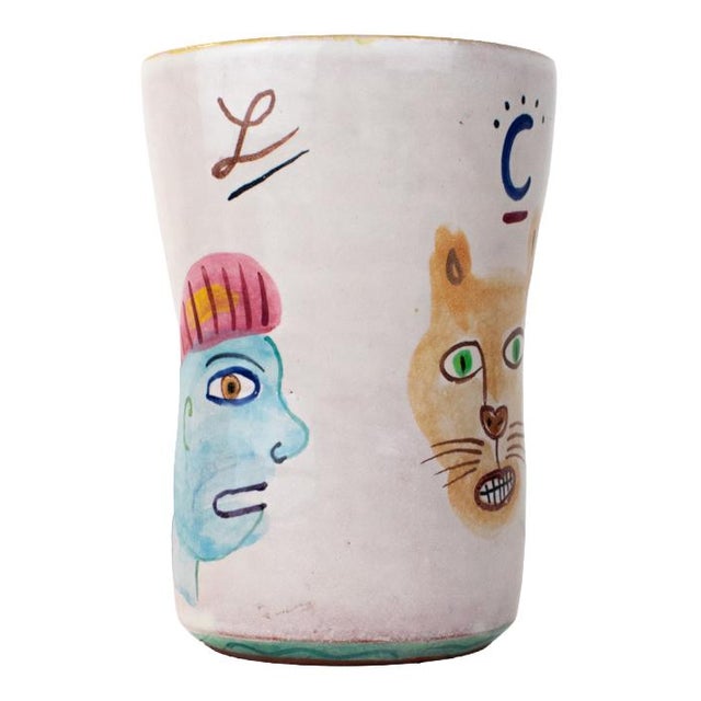 Listed Artist Amy Sabrina 1999 Postmodern Pottery Vessel For Sale - Image 17 of 17