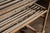 Early 20th Century Industrial Wood Rolling Drying Rack With Steel Hardware For Sale In Chicago - Image 6 of 9
